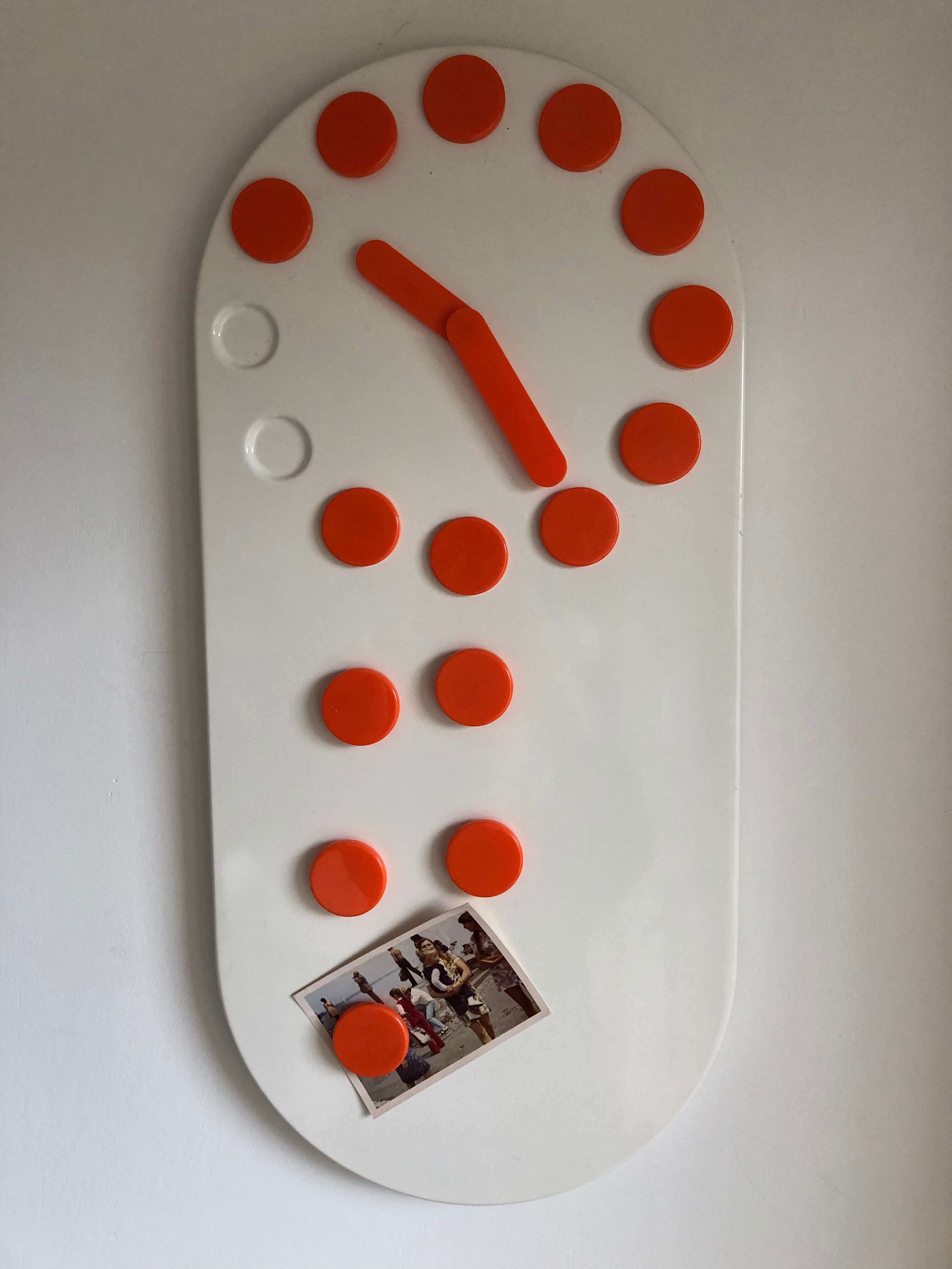 Vintage space age clock