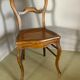 Chaise cannage