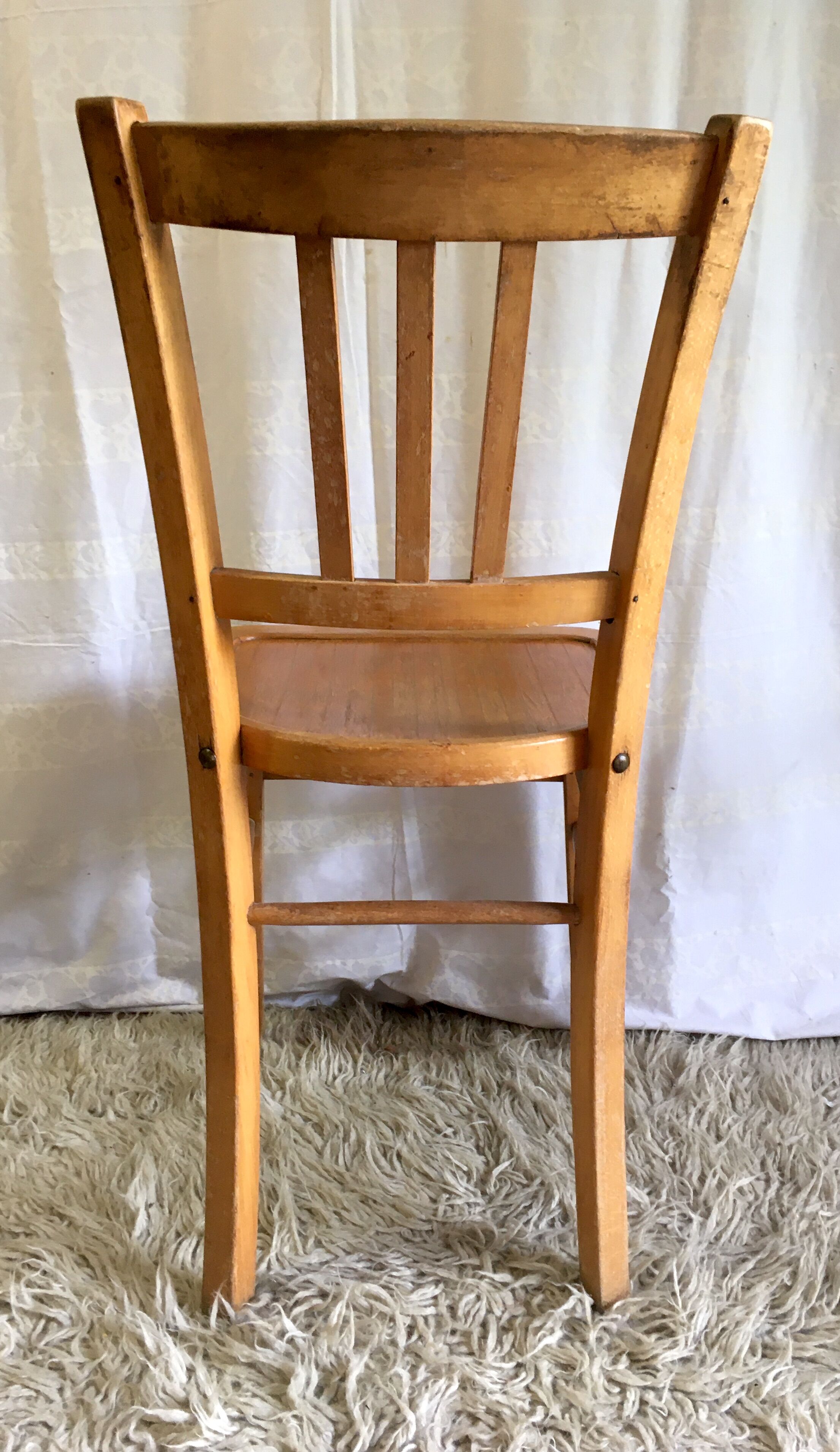 Lot of 6 chairs bistro Luterma - 60s