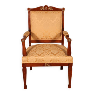 Fauteuil En Acajou De - empire