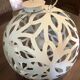 Chandelier - XXL openwork metal ball-shaped pendant light
