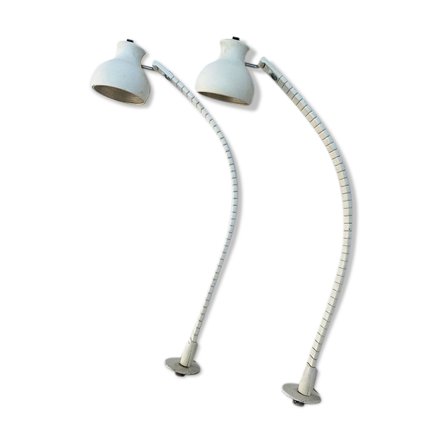 Pair of “flex 659” table lamps by Elio Martinelli