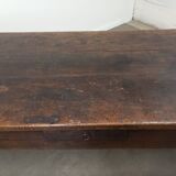 18th century solid oak farm table