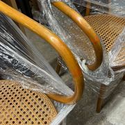 Pair of armchairs model 209 attributed to Thonet, 1970