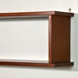 Scandinavian teak hanging shelf 1960s