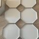 Melarti octagon coaster set 70s
