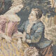 Vintage French Aubusson style jacquard tapestry