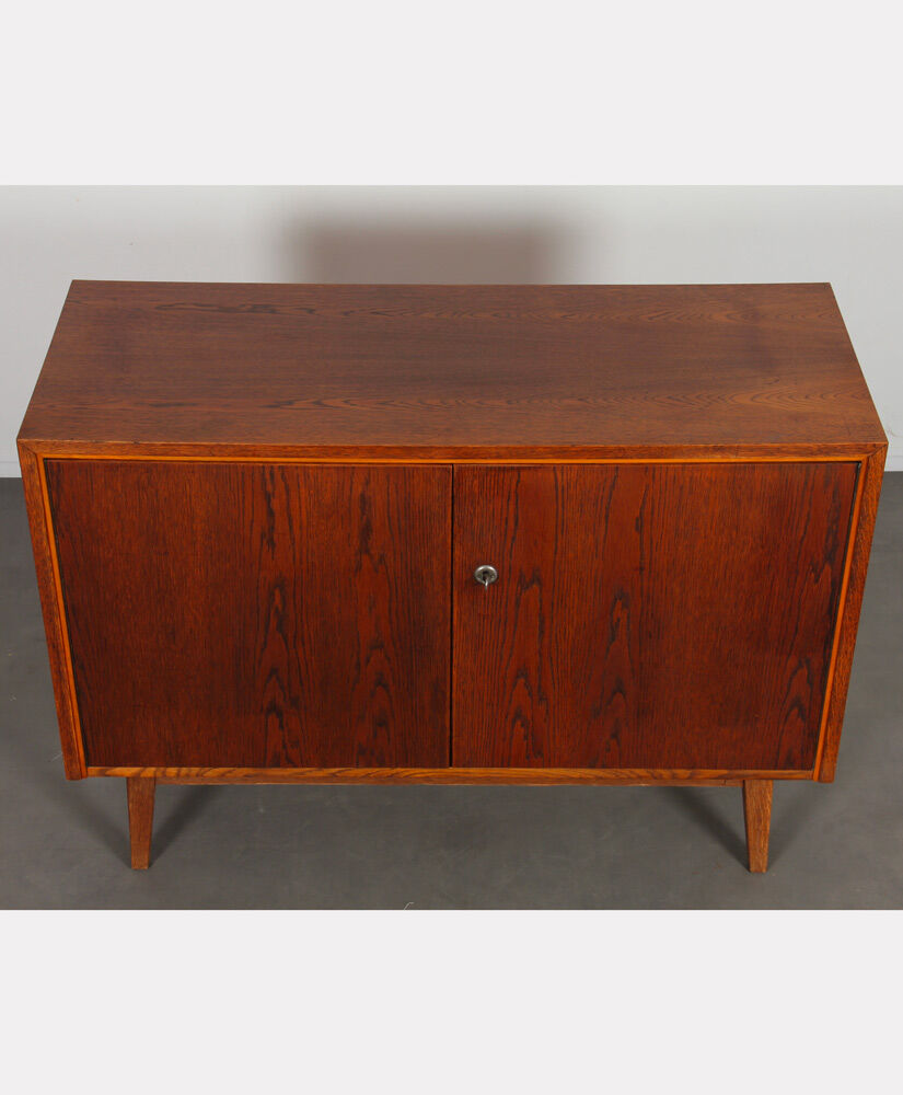 Vintage wooden chest of drawers, Czech-made, 1960