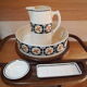 Lot service et table de toilette vintage