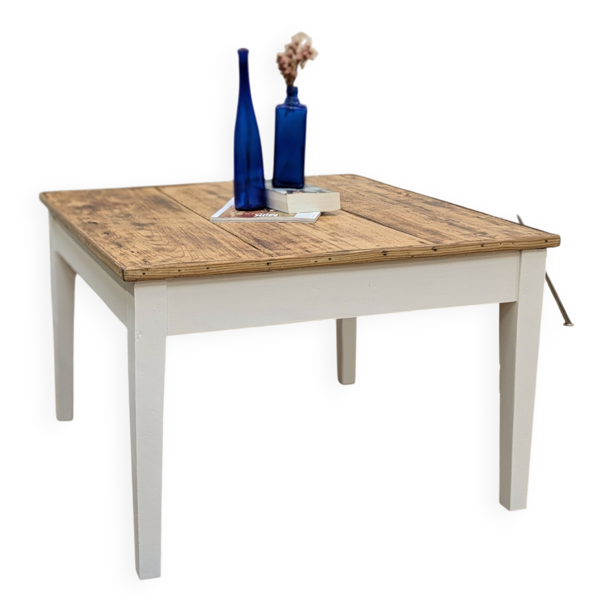 Ancienne table basse de campagne
