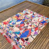 Berber handmade cotton rug 145x185 cm