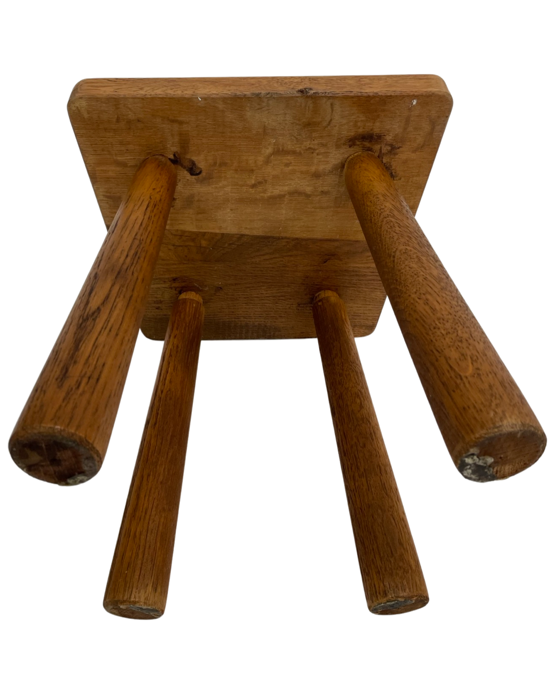 Vintage Spanish chair / stool 70s design brutalist