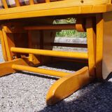 Rocking chair in pine, 1970s