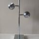 Lampe Space Age vintage Seylumière modèle Hary à 2 spots orientables chromés