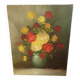 Peony bouquet painting