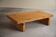 Table basse rectangulaire en pin milieu du siècle par Roland Wilhelmsson, Ågasta, 1969