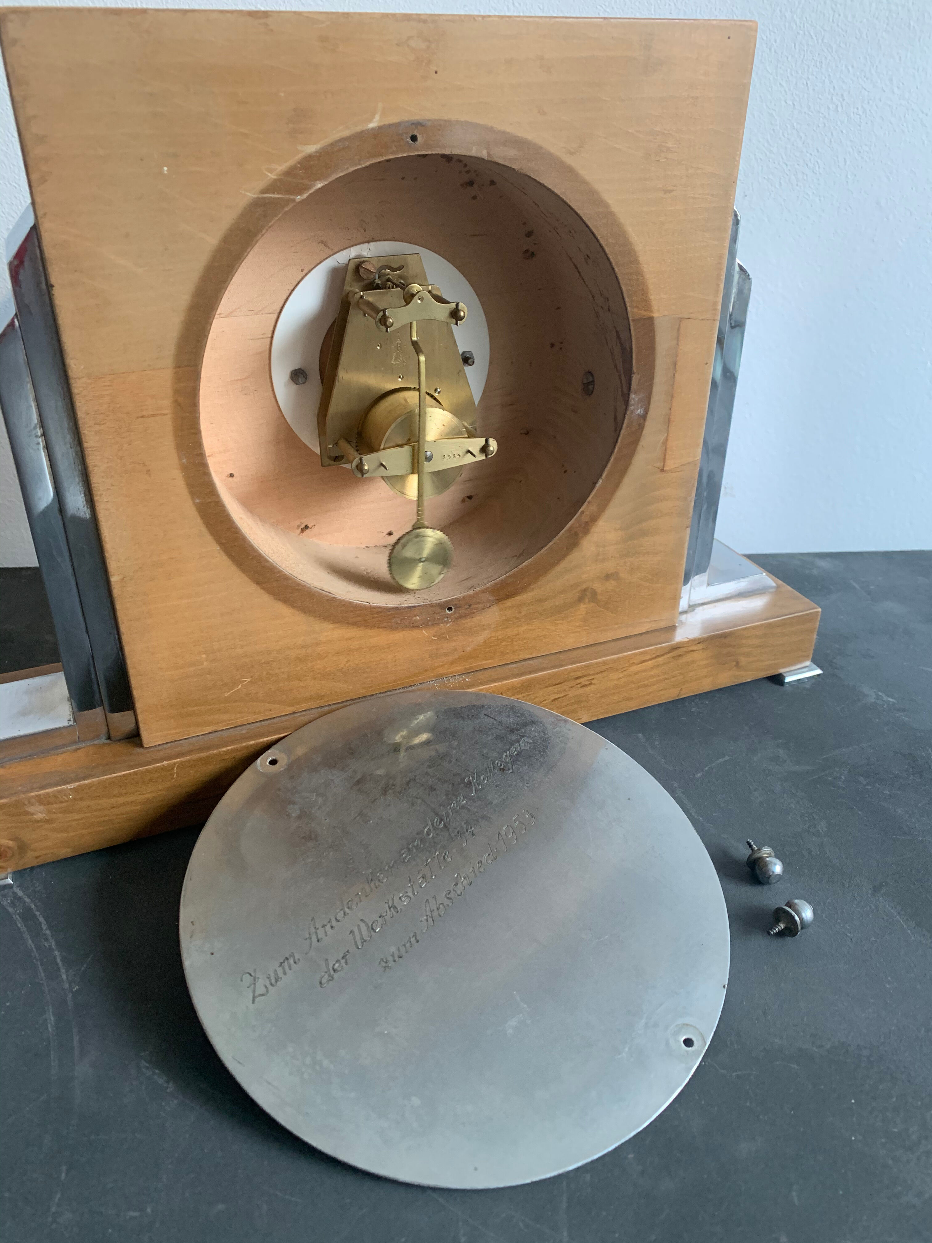 Cabinet clock, 1950s