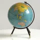 Vintage 1960s metal globe