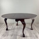 Mahogany drop-leaf table, 20th century