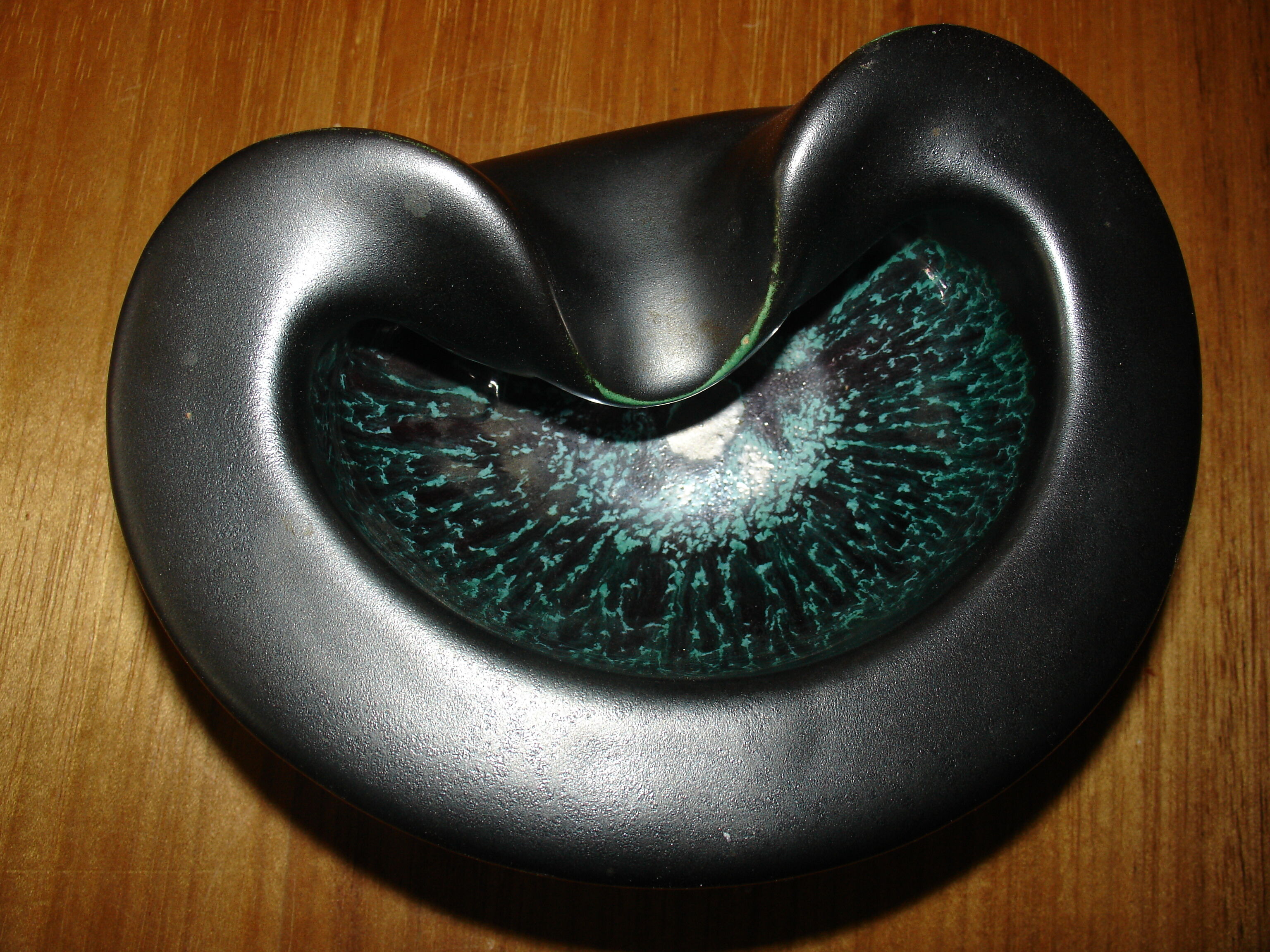 1950s ceramic ashtray