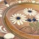 Large terracotta dish Alsace 1960