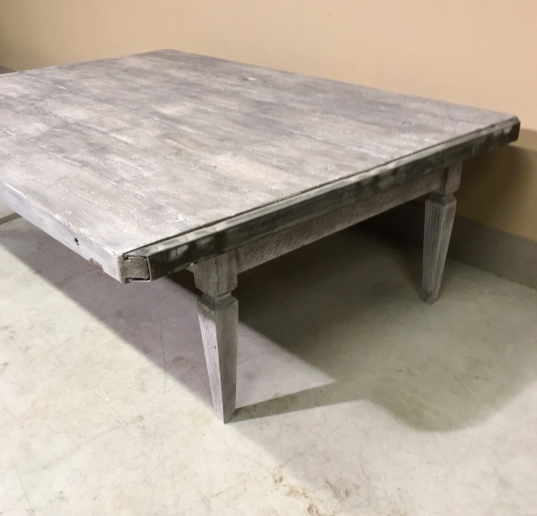 Industrial coffee table