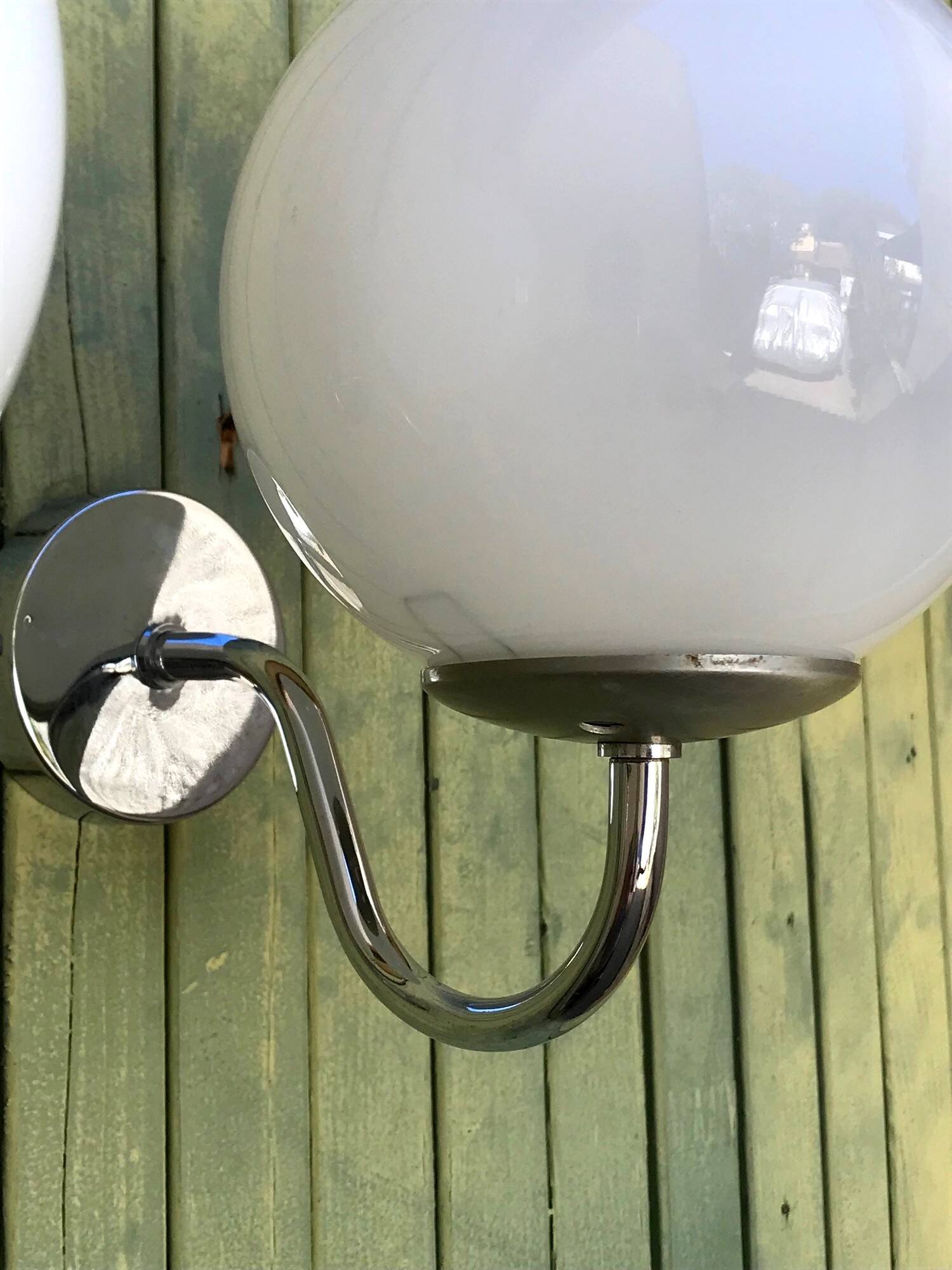 Vintage Delmas wall lights from the 70s