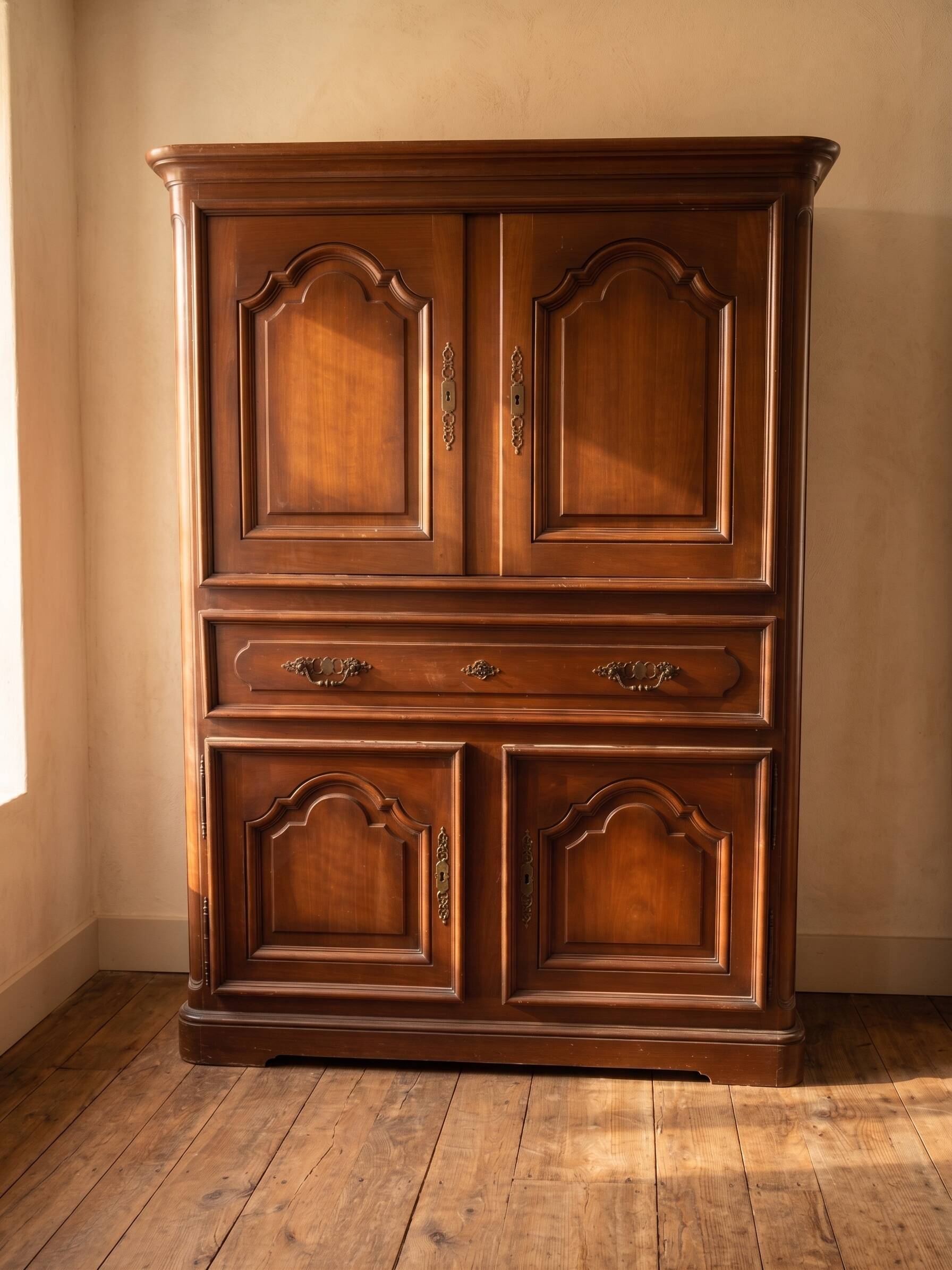 Wooden TV unit