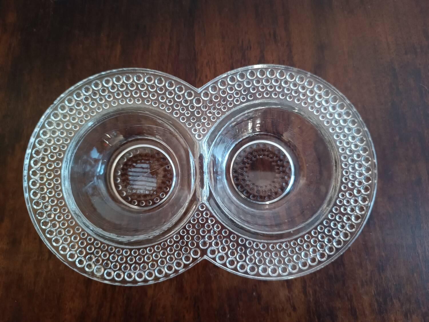 Crystal salt and pepper shakers