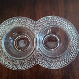 Crystal salt and pepper shakers