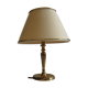 Brass bedside lamp