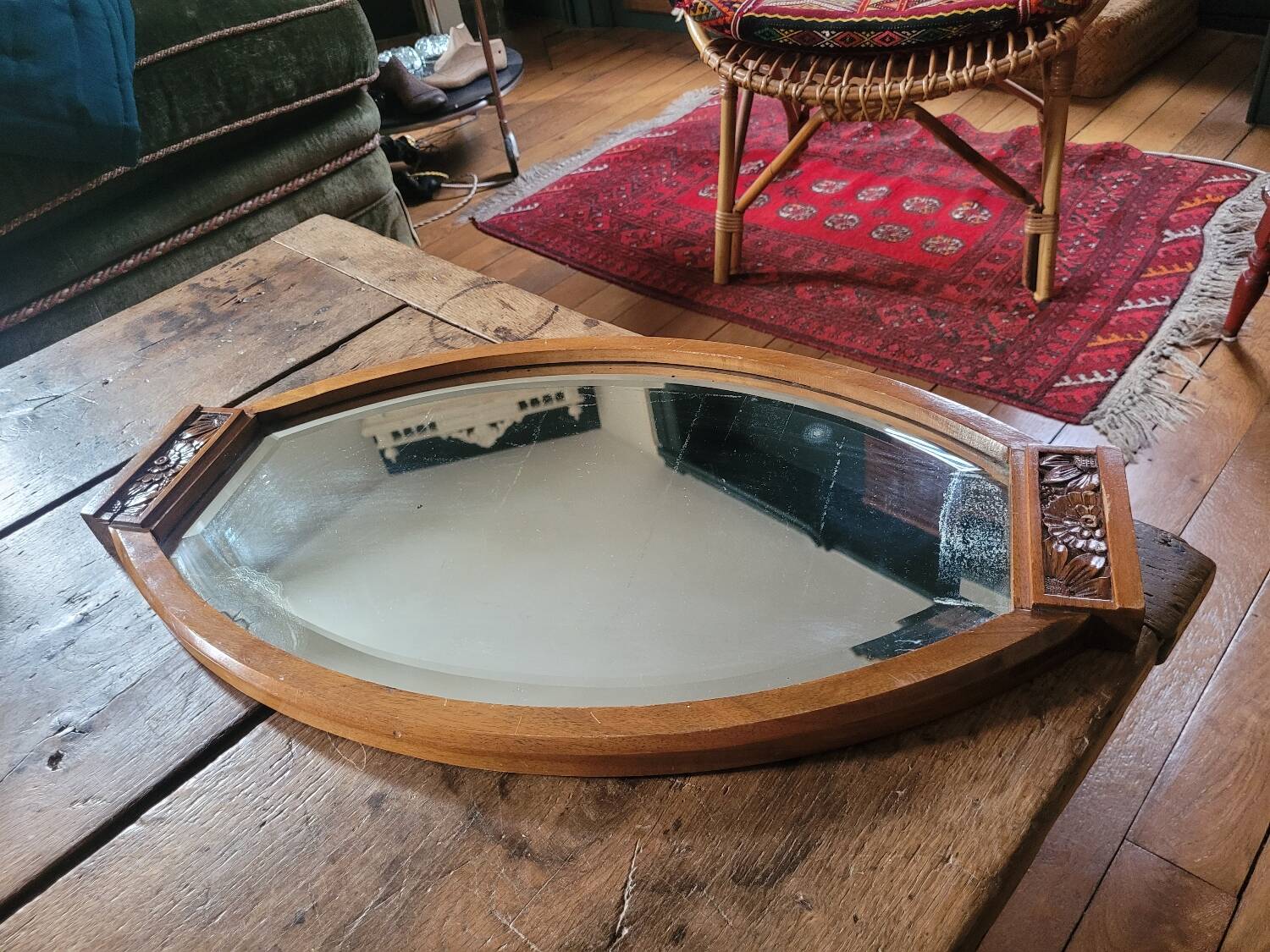 Plateau miroir 30's