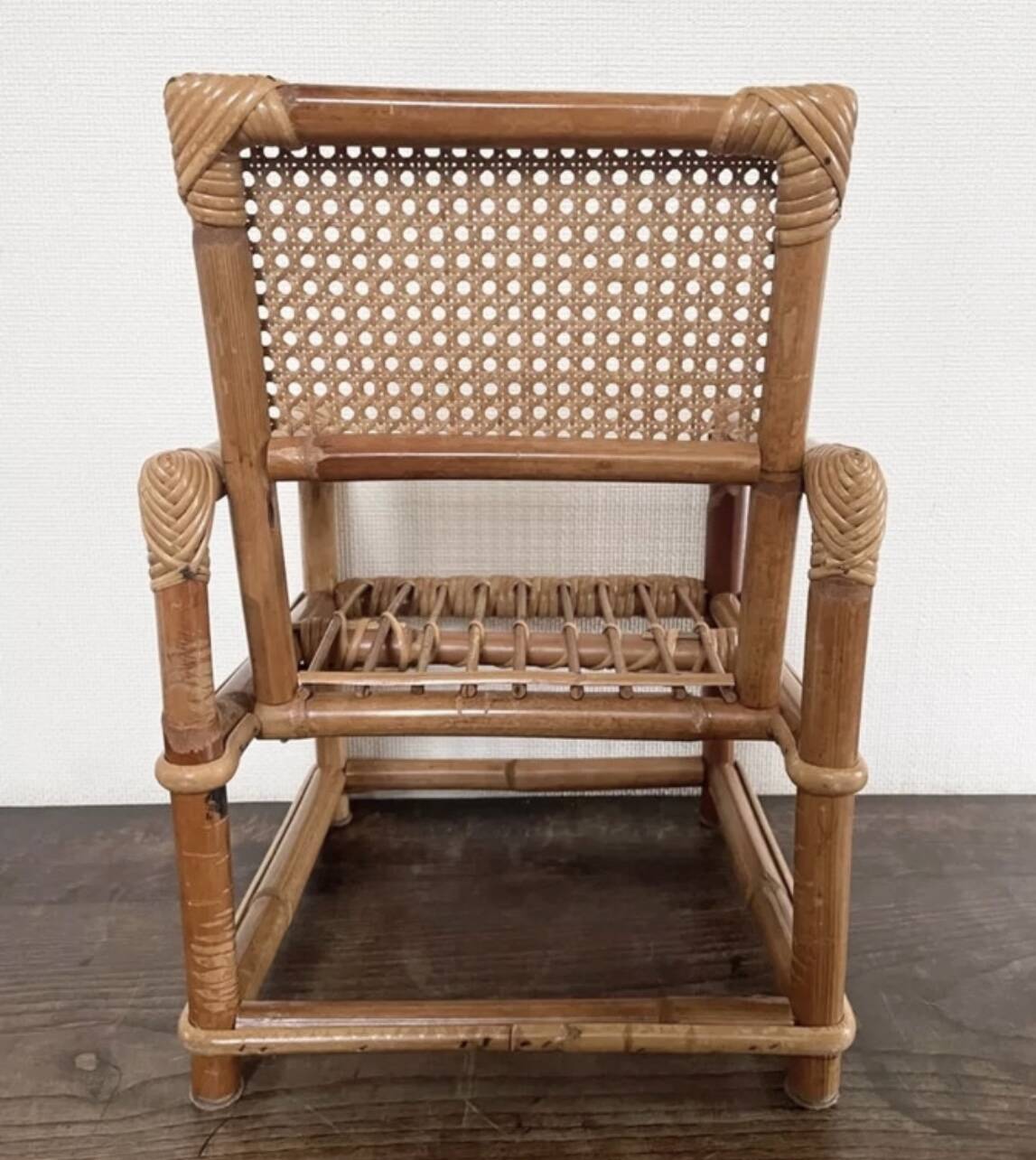 Child's rattan armchair