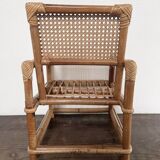 Child's rattan armchair