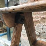 Wooden painter stepladder