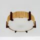 Japan Style Sisal and Teak Pendant Lamp by Temde