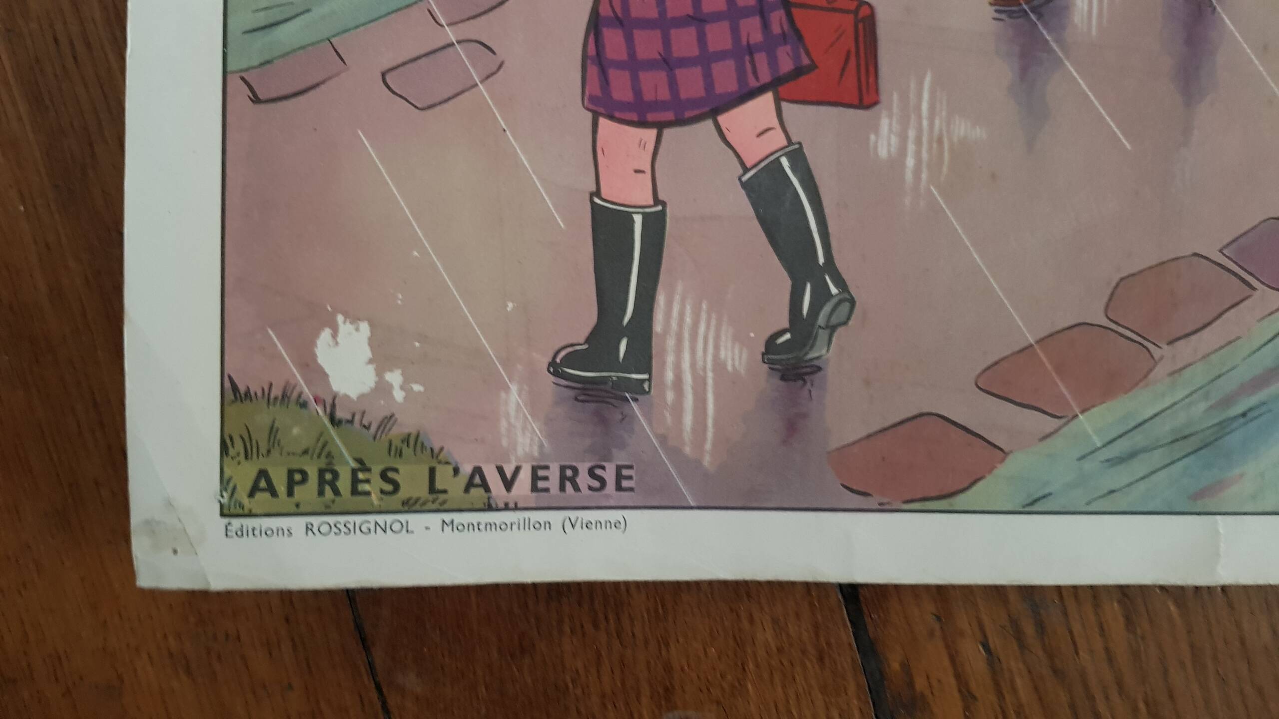 Rossignol school poster edition: at the circus and after the downpour