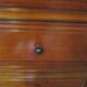 Cherrywood chest of drawers with ogee – 4 drawers – 80s – Louis Philippe style