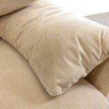 Maralunga 3-seat Sofa in beige by Vico Magistretti for Cassinaa, Italy