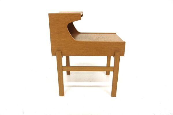 Table de chevet scandinave en chêne, Gustavssons Möbelfabrik, Suède, 1960