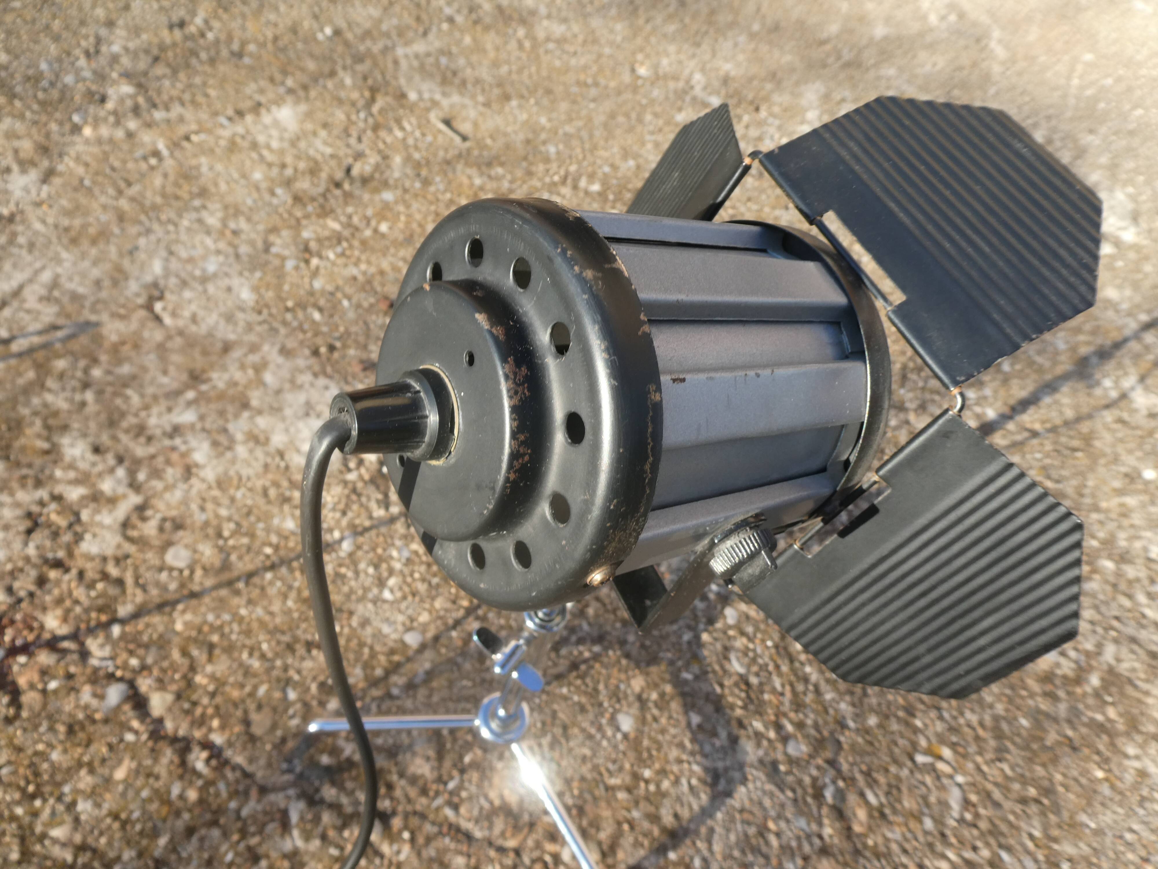 Vintage cinema projector lamp