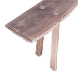 Rustic oak bench