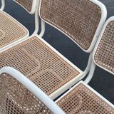 Set of 4 Cesca Model chairs by Marcel Breuer