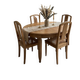 Ensemble table et chaises Art Déco