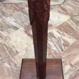 Sellette Art Deco in varnished wood