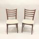 Reupholstered Scandinavian chairs