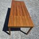 Table scandinave extensible en teck des années 60