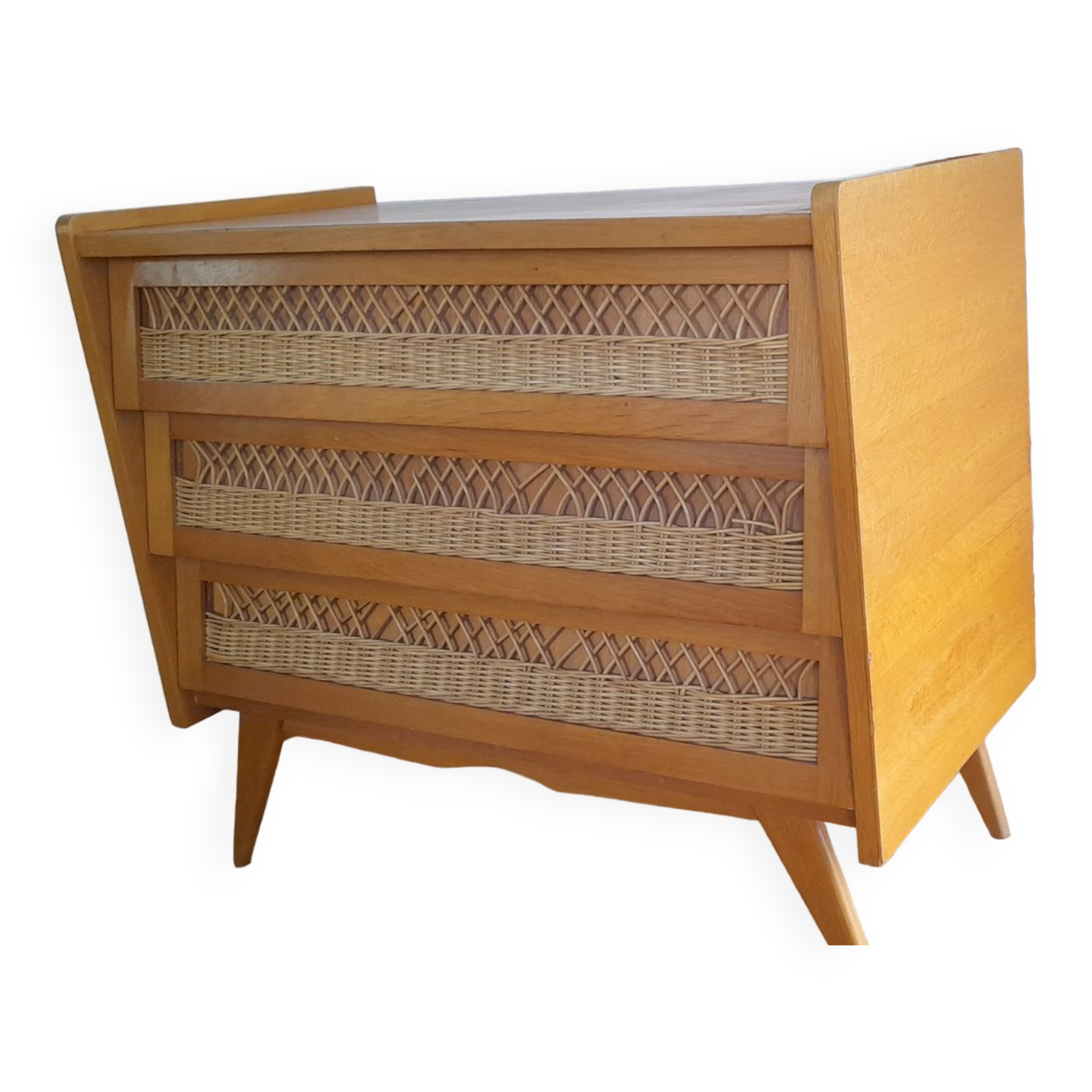 Commode pieds compas des années 60
