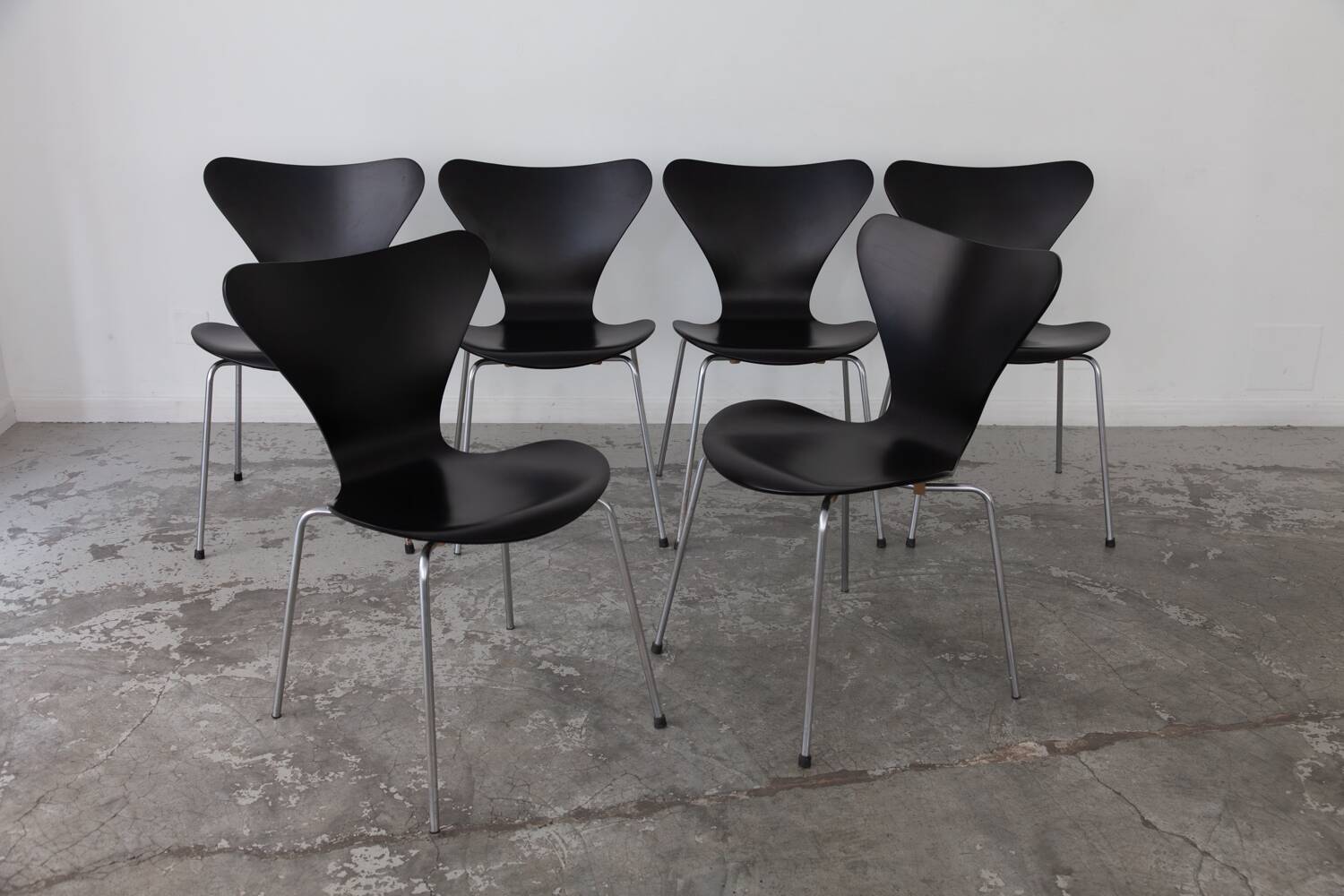 Serie 7 Chair Set by Arne Jacobsen for Fritz Hansen