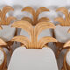 Set of 6 rattan chairs "palm tree"